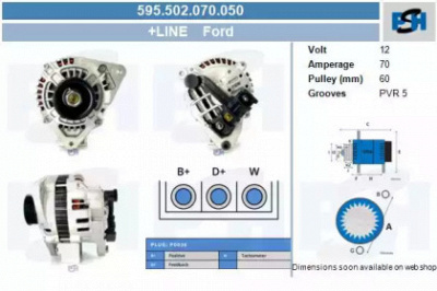 CV PSH 595502070050 -  Генератор